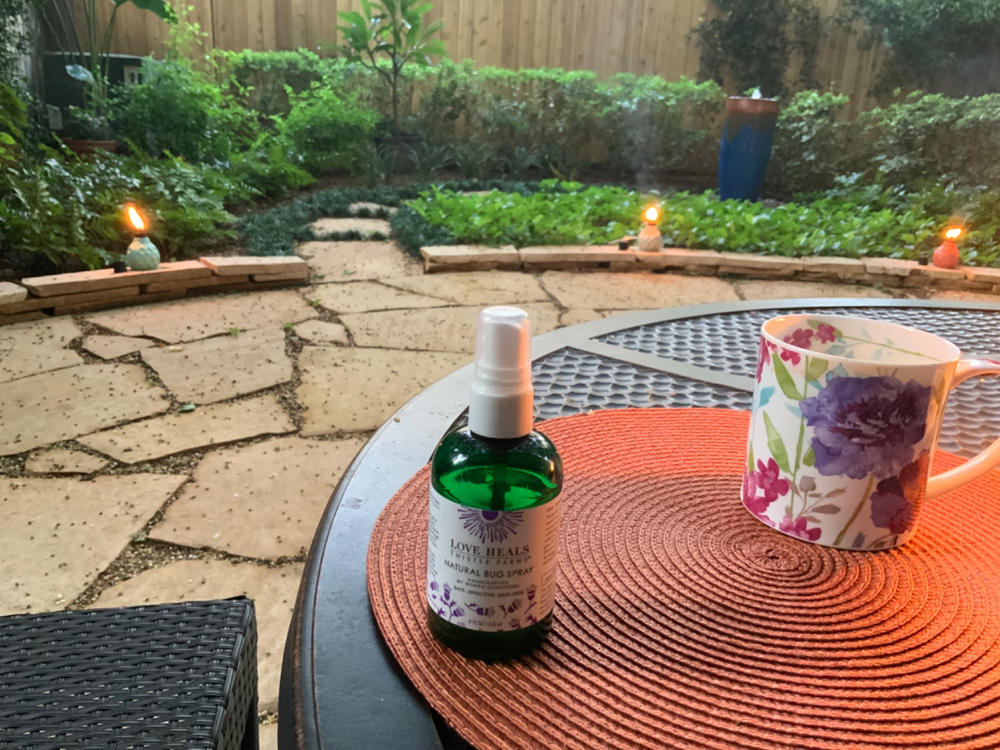 Natural Bug Spray - Customer Photo From Louise Samuelson
